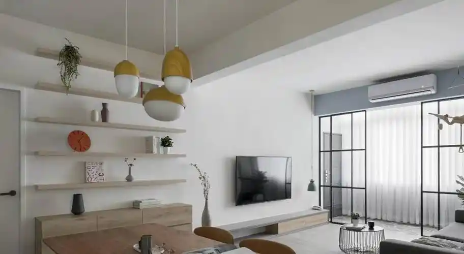 原创3月北欧风装修案例丨拥有爱好的艺术人生夫妻二人都满意