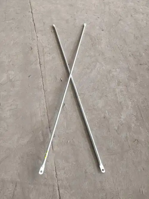 织语移动脚手架脚手架配件脚手架拉杆脚手架斜撑斜拉杆195米1米架用