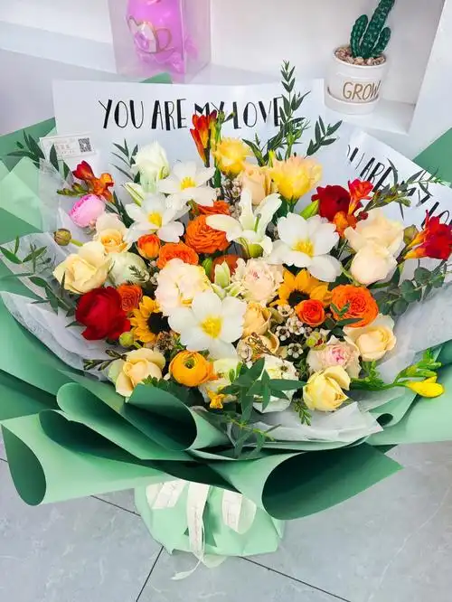 鲜花花束  #玫瑰花束