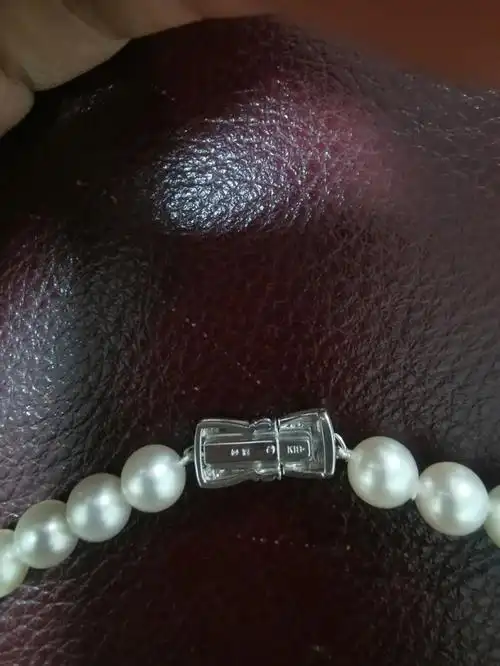 mikimoto珍珠项链扣