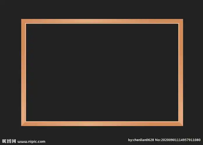 玫瑰金边框图片