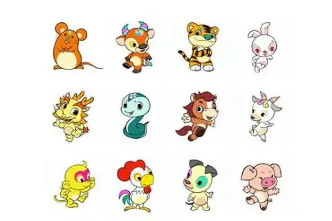十二生肖分别对应哪些颜色?_我爱测字网