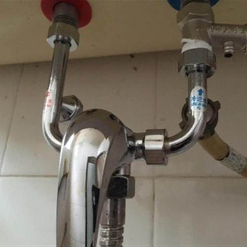 老式混水阀门明暗装一体冷热水龙头双把双控太阳能淋浴花洒开关