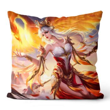 松海居王者荣耀抱枕定制游戏周边卡通动漫抱枕diy定制创意礼物靠垫