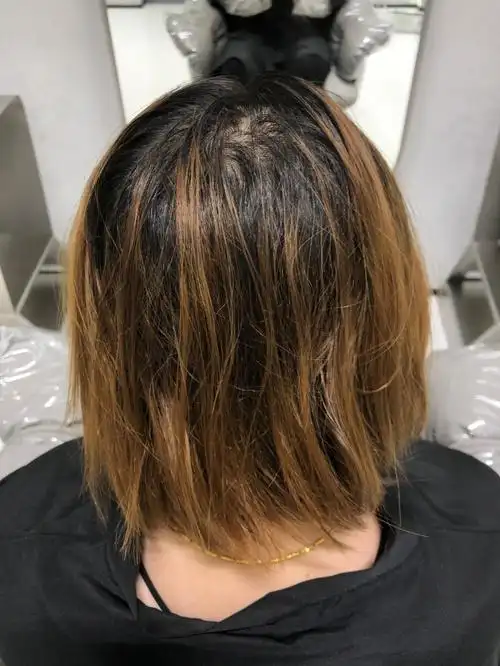 春夏必备发色不退不漂雾霾粉棕色