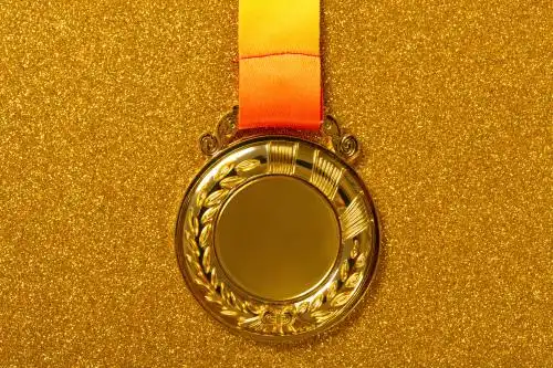 金牌特写 奖牌 优胜者