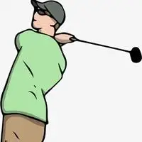 高尔夫运动头像 卡通高尔夫运动项目头像_微信头像图片大全