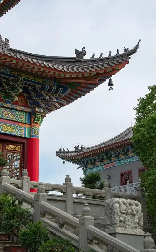 古建筑屋檐下的美景 榫卯结构 水仙古寺 寺庙 皇宫派建筑