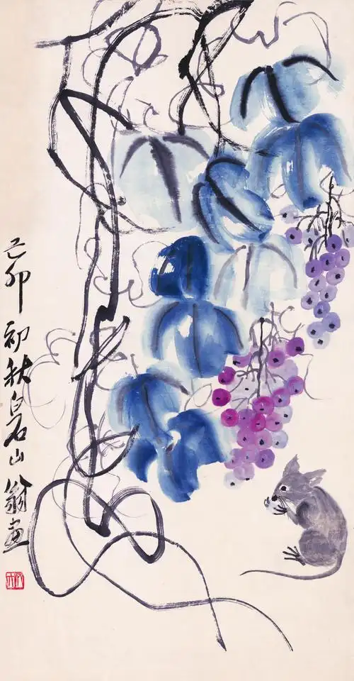 名画385 齐白石《画选66幅》-csdn博客