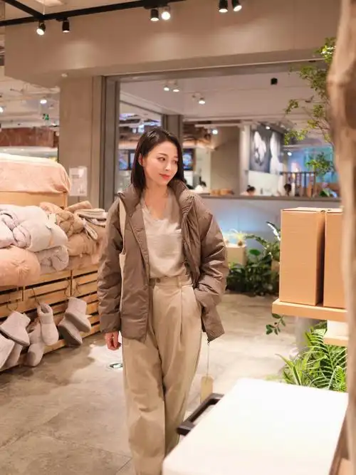 ootdmuji无印良品22年冬季穿搭