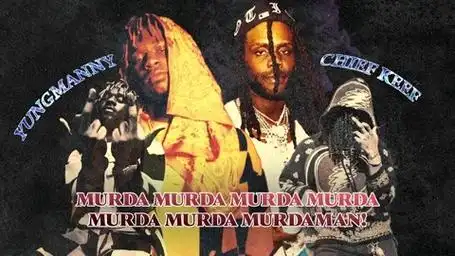 yungmanny - murdaman! (lyric video)
