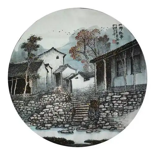 张月岗【国家一级美术师】山水画作品