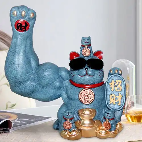 招财猫麒麟臂