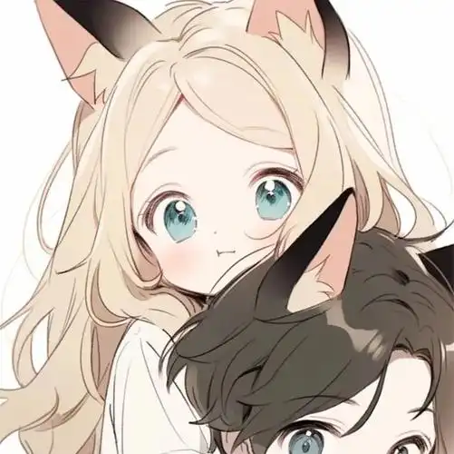 全网超火爆的情侣头像