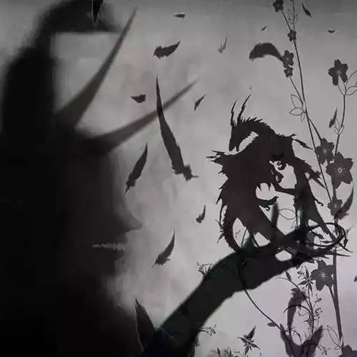 精选微信头像暗色系列黑色系列微信头像恶魔与天使只在一念之间