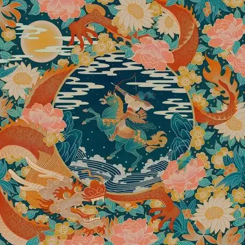 美哭这组国风城市插画诠释绝美中国风