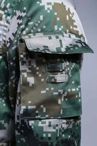 林地丛林数码迷彩服 新式长袖迷彩训练服厂家直供