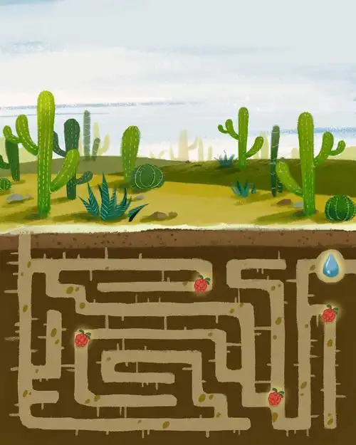 unity小蚂蚁历险记儿童向迷宫类游戏