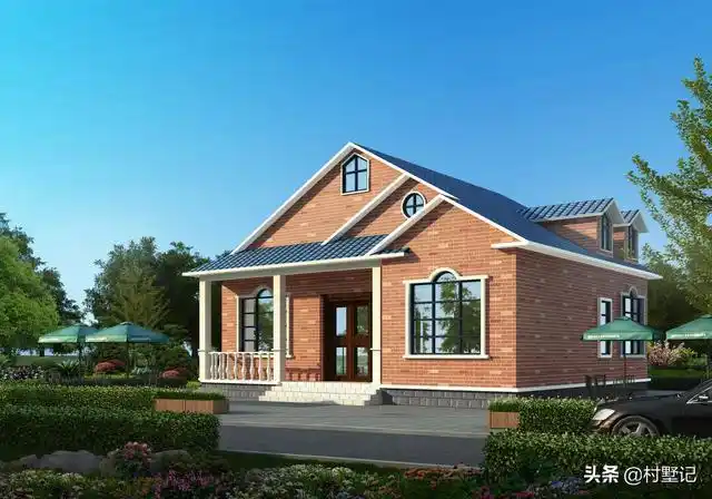 6款一层别墅设计图推荐给你,造价才十几万,别再说你住不起别墅了