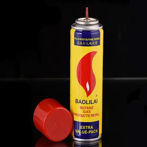 原厂 家丽宝200ml小号丁烷充气瓶 打火机气体|打火机配件批发