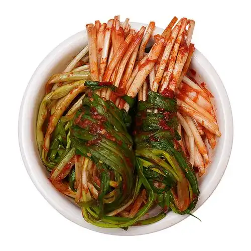 东北延边特产拌小葱韩式辣拌香葱泡菜朝鲜族美食手工腌制下饭咸菜