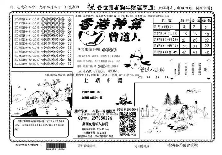 [065]香港神算(正版)