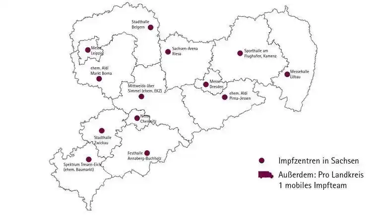 在萨克森州,2020年12月27日开始在lichtentanne和radeberg以及