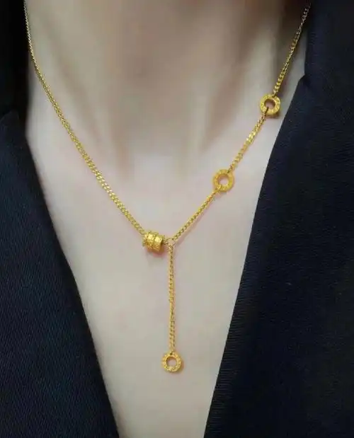 六福珠宝小蛮腰项链