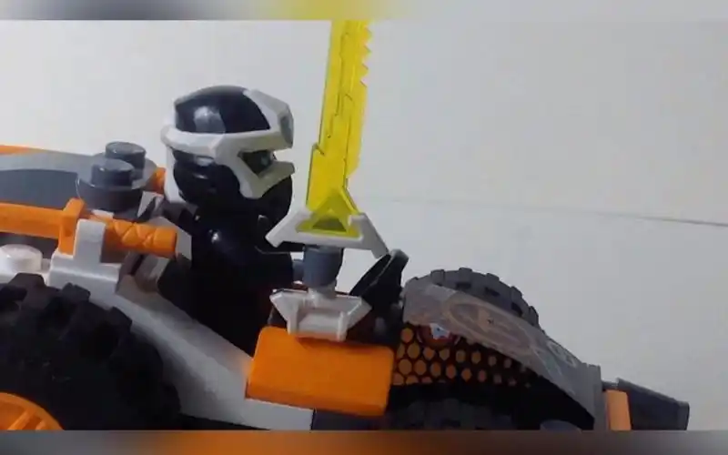 乐高幻影忍者系列71706寇的极速战车定格动画
