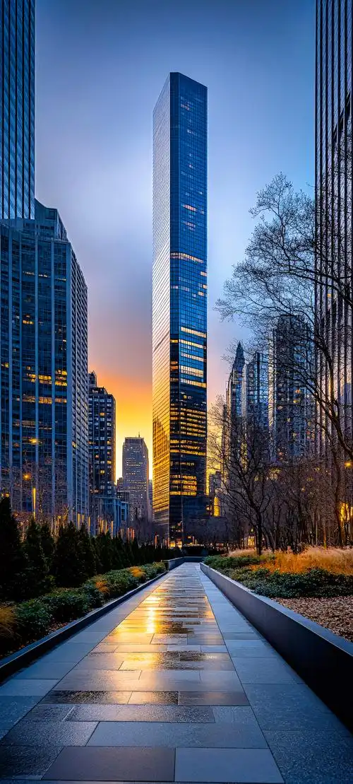 大都会日落,城市美景,4k高清,壁纸. #换壁纸开心