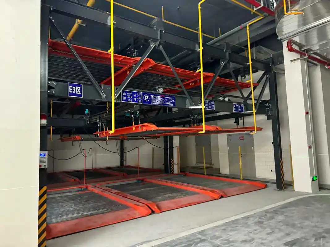 3层升降横移立体车库完工.400多个设备,顺利完工,需要的老
