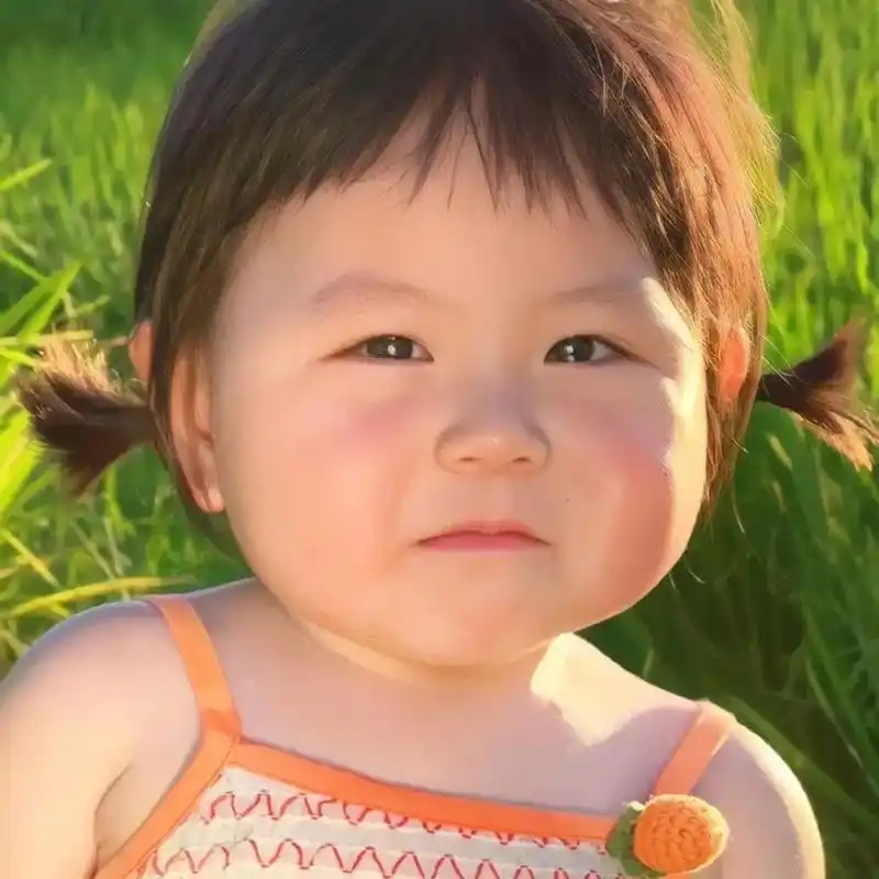 摇一摇小肉包表情包 #阔爱炸了 萌娃头像 - 抖音