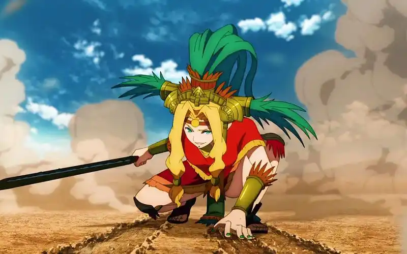 fgo中南美阿兹特克神话/热情大姐姐/魁札尔科亚特尔_哔哩哔哩