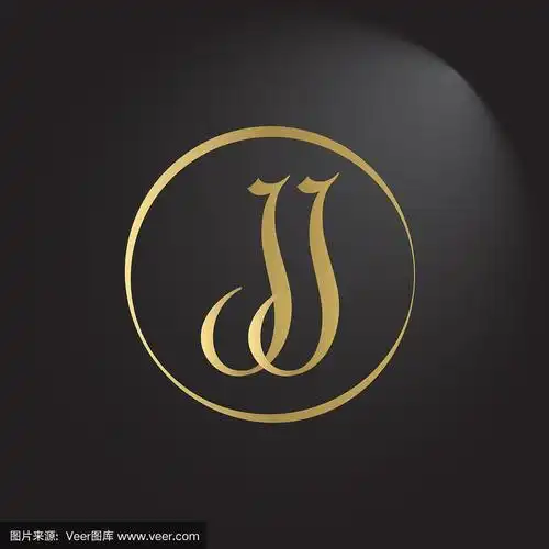 初始链接字母jj标志设计