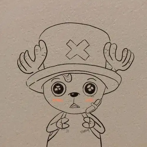 乔巴简笔画教程