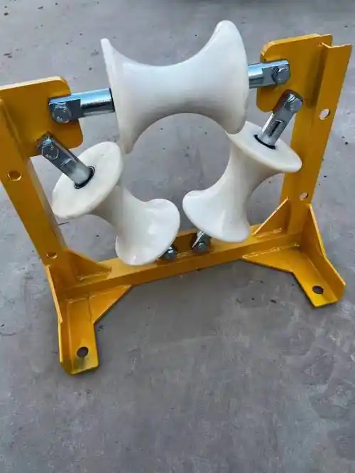 环形定位电缆滑车cablelimitroller电缆三轮定位滑车环式滑车