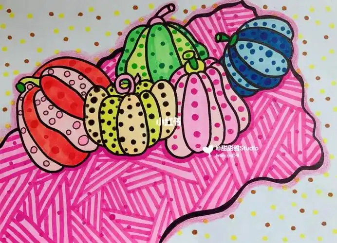 97草间弥生的波点南瓜