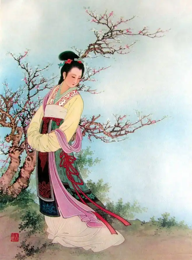 话说古今桃花的花神