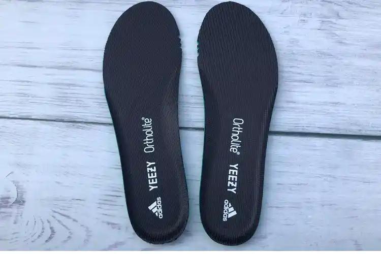 适配 椰子350v2 380 500 700鞋垫yeezy鞋垫运动防臭透气 黑色 36