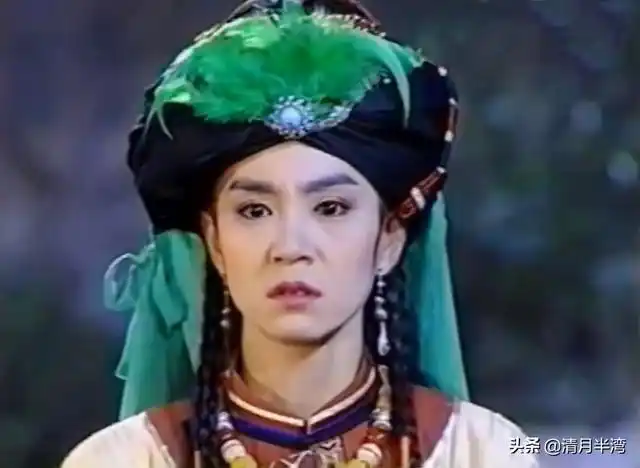 男主陈家洛由何家劲扮演,何家劲英俊潇洒,很有大侠气概,霍青桐由"琼