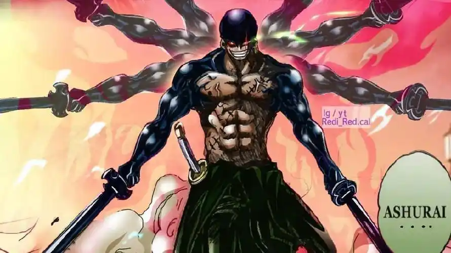 海贼王1010话情报,索隆再现九刀流阿修罗,路飞领悟霸王色缠绕