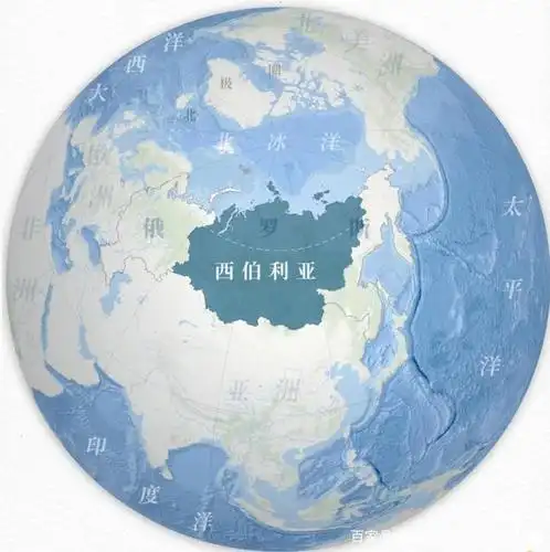 西伯利亚位置图