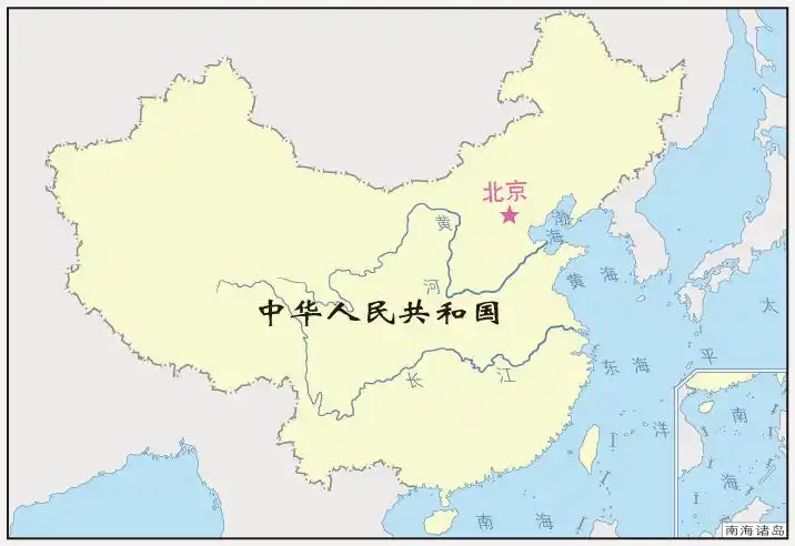 用地图表示中国版图主要有两种形式:一种是包括南海诸岛在内,把中国