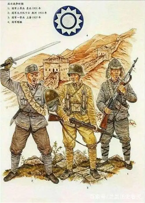国民党时期军队服装,军衔,级别,装备等配置如何,这里全部都有