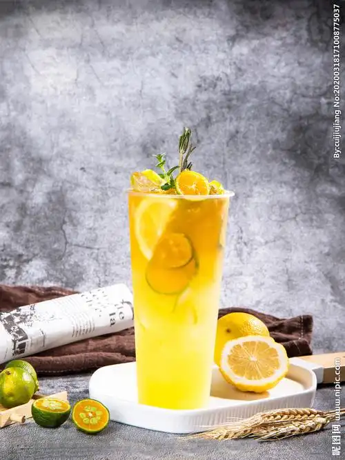 金桔柠檬茶摄影图__饮料酒水_餐饮美食_摄影图库_昵图网nipic.com