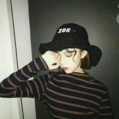 酷炫拽女生头像一对