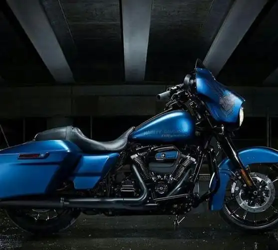 美丽的哈雷戴维森摩托重机车