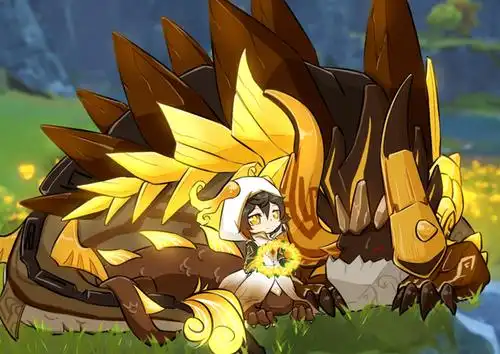 原神:打若陀龙王太难打?搞懂机制,没有钟离也能通关!