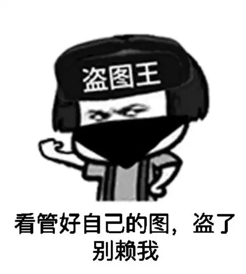 盗图王看管好自己的图盗了别赖我表情包素材搞笑图片表情