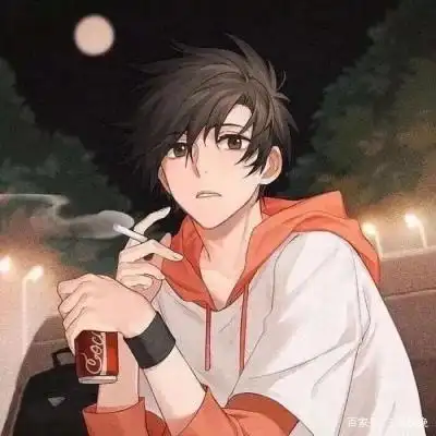 帅帅的酷酷的小哥哥卡通二次元头像